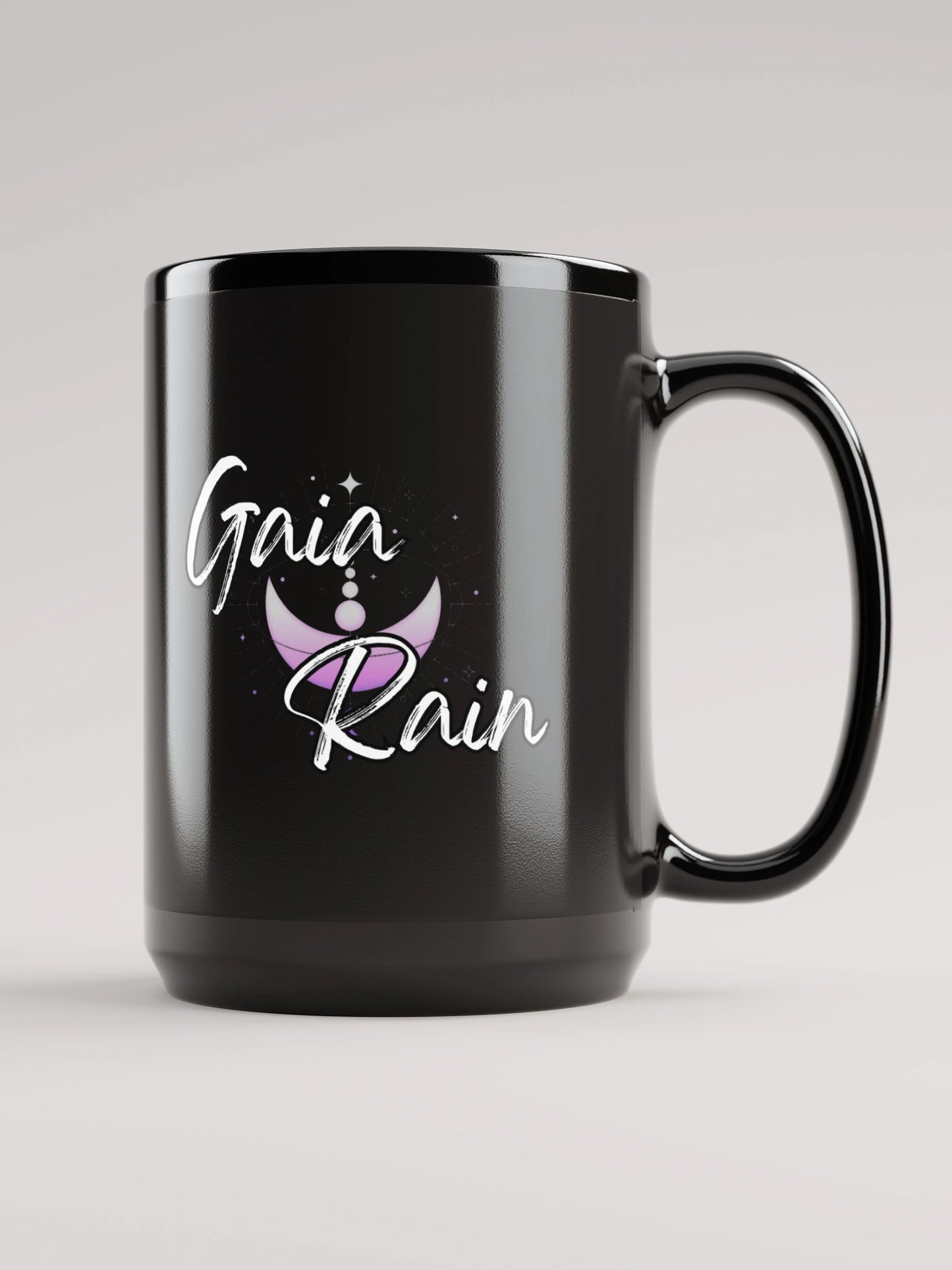 Black Gaia Rain Logo Mug