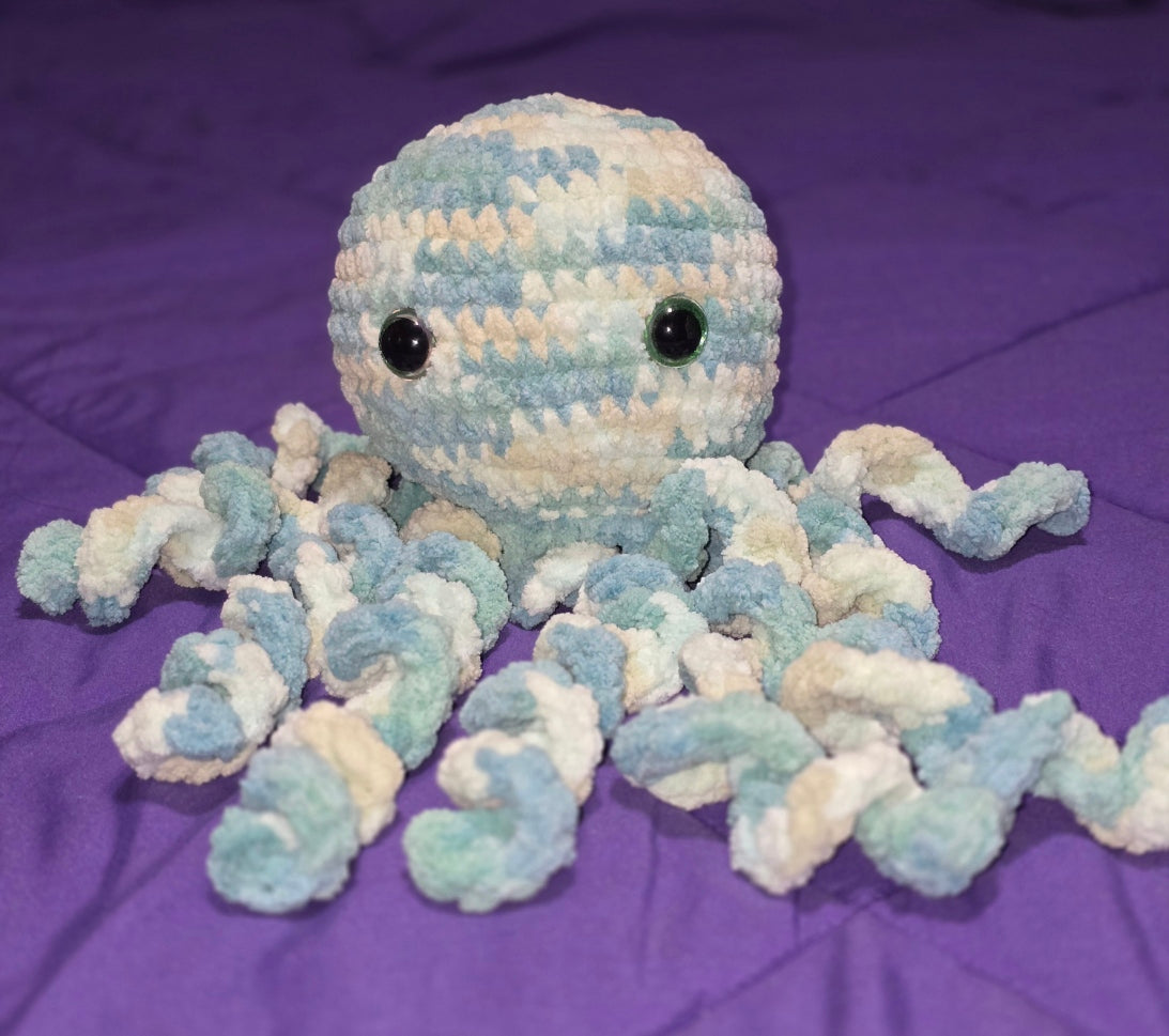 Seafoam: The Crochet Octopus Plushie