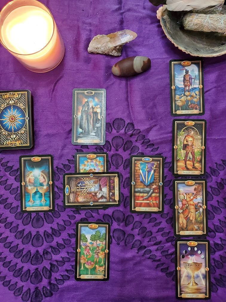 Celtic Cross 10-Card Tarot Reading