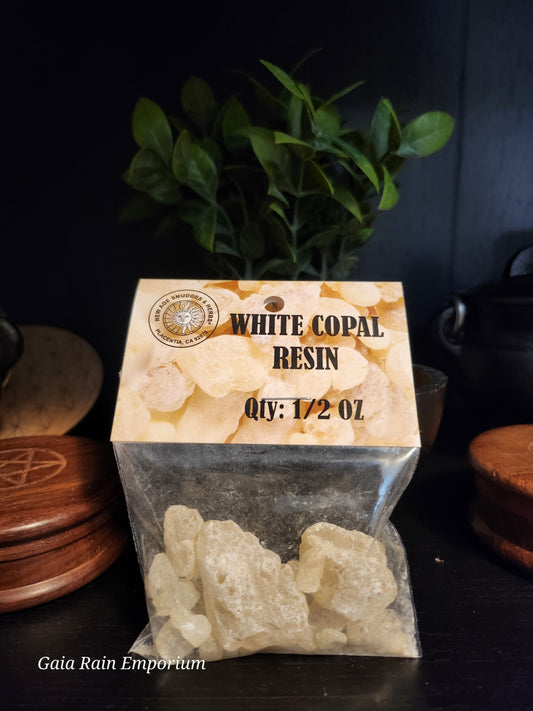 White Copal Resin