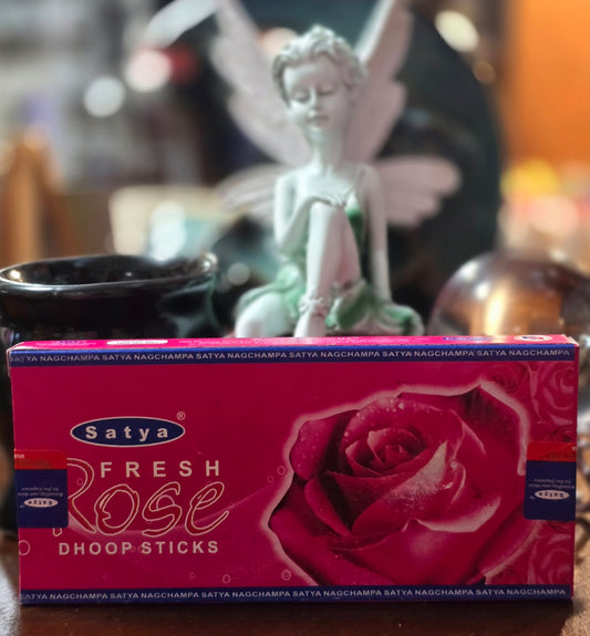 Satya Rose Dhoop Sticks-10 Count