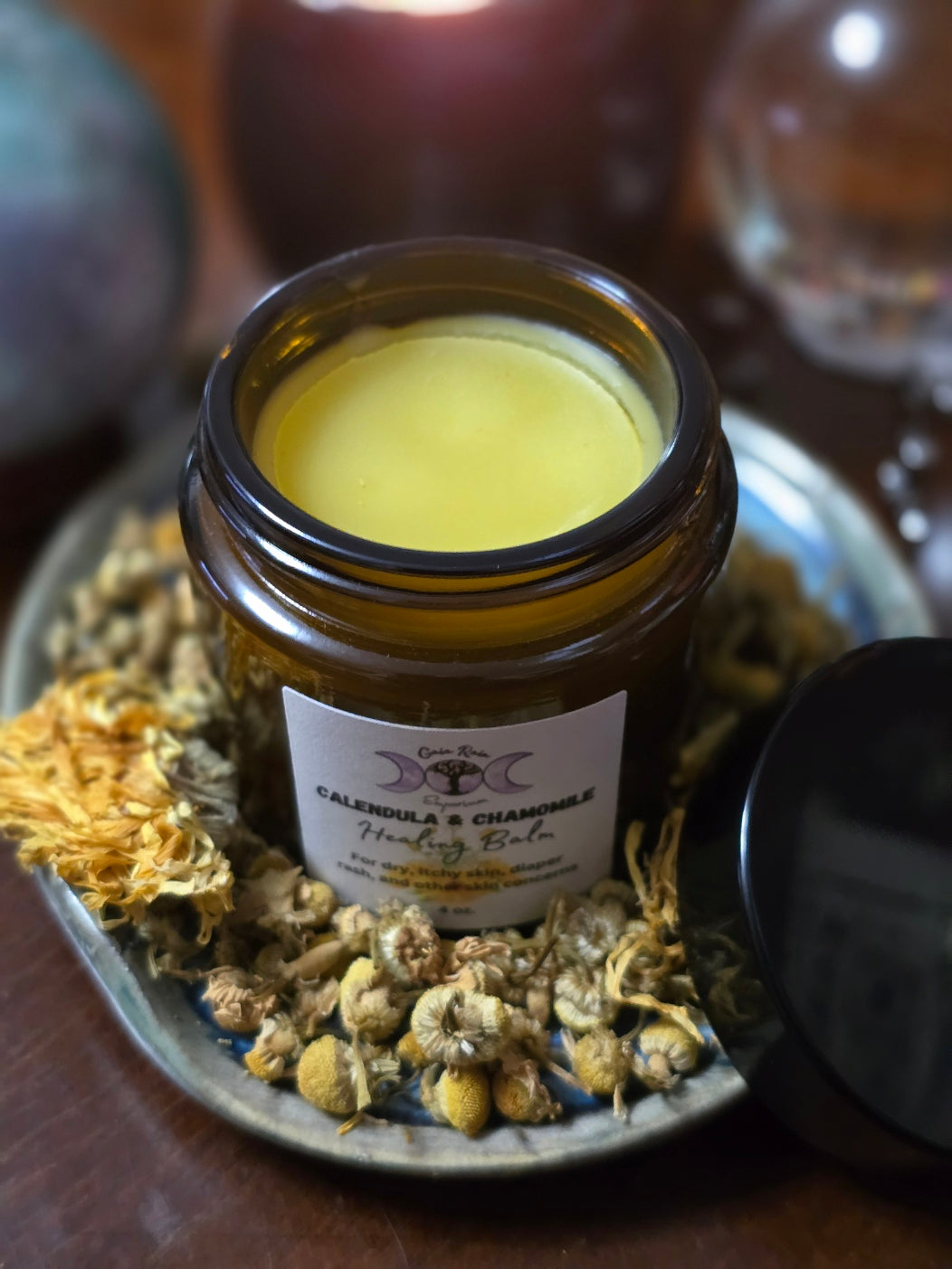 Calendula & Chamomile Healing Balm-4 oz