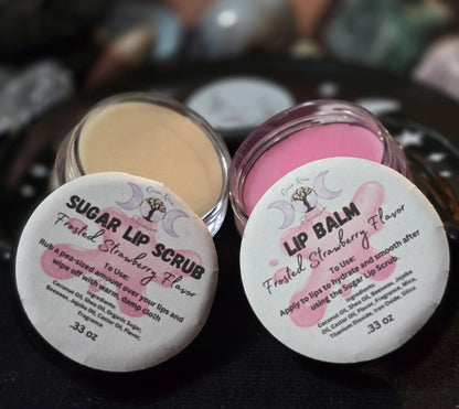 Frosted Strawberry Lip Duo