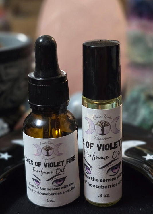 Eyes of Violet Fire Perfume Oil