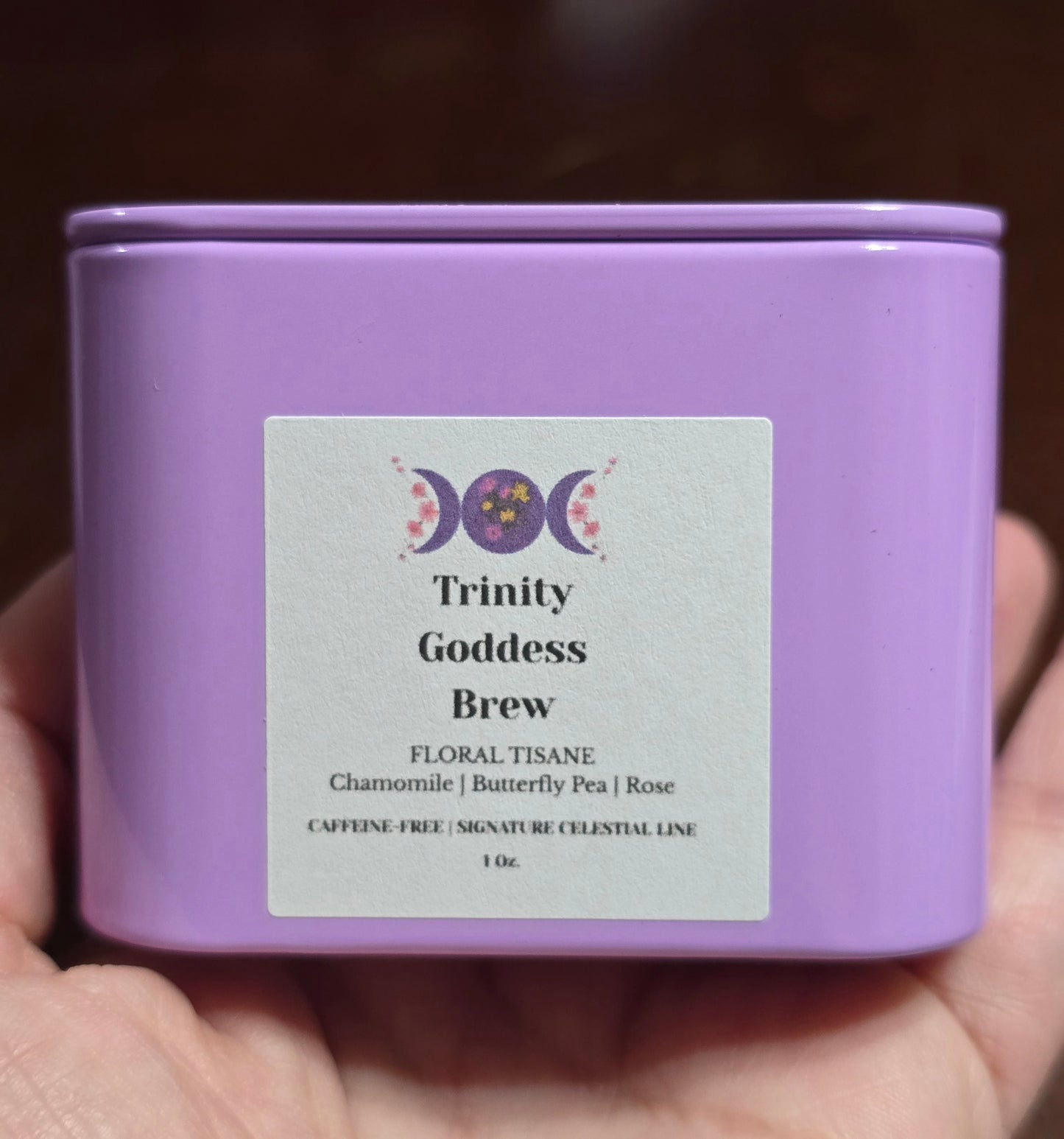 Trinity Goddess Brew | Herbal Tisane | Caffeine-Free | Floral | Soothing