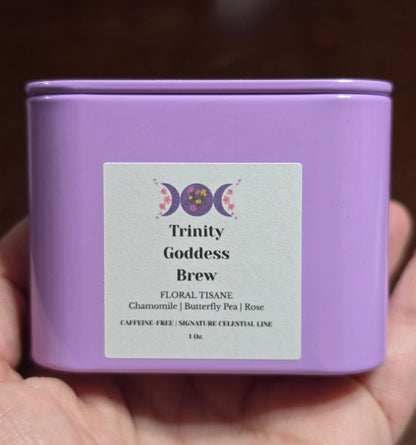 Trinity Goddess Brew | Herbal Tisane | Caffeine-Free | Floral | Soothing
