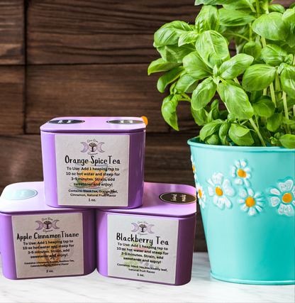 Tea Blend Tins! ✨️CLOSEOUT PRICE!✨️